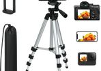 Phone Tripod42 Inch 360 flexible Smartphone Tripod,Also Use as Camera Tripod, DSLR Tripod, Video Tripod with Phone Holder Mount