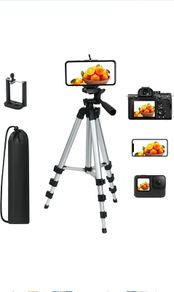 Phone Tripod42 Inch 360 flexible Smartphone Tripod,Also Use as Camera Tripod, DSLR Tripod, Video Tripod with Phone Holder Mount