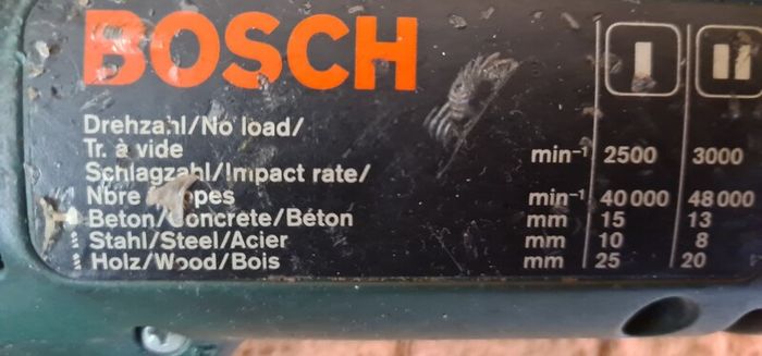 Bosch Drill Csb 550-2