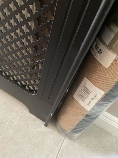 Extendable Radiator Cover Black