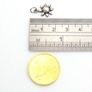Vintage 925 Sterling Silver Sun Charm Image 9