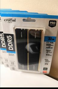 Brand New Pc Ram Crucial Pro 32gb 2x16gb Ddr5 5600mhz Xmp Expo