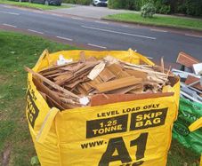 skip bags of wood (free)