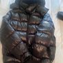 Mens Moncler Maya Hooded Short Down Jacket Image 2