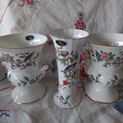 Two Aynsley Urn Shaped Vase + Another