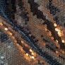 Spanx Black Sequin Faux Leather Leggings Image 10