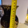 Lovely Black And Gold Pottery Vase Image 2