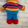 Vintage 1997 Tyco Sesame Street Beans Ernie Soft Plush approx. 8" Used Please see pictures Image 5