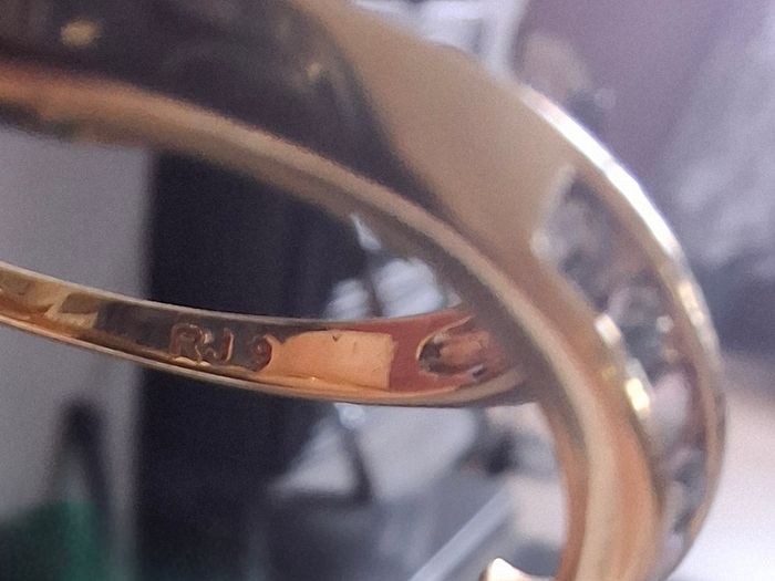 Gold colour Dress ring