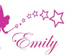 Personalised wall art sticker