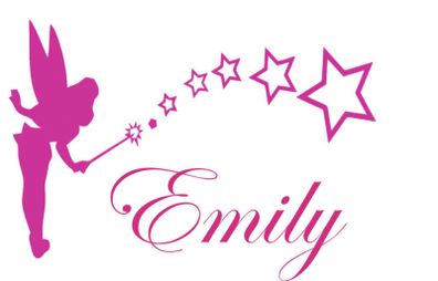Personalised wall art sticker
