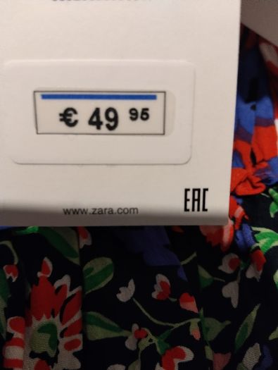 Zara Top, New With Tags