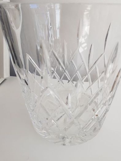Galway Crystal Ice Bucket Oranmore Crystal Cut Glass Bucket H19 cm x 17 cm
