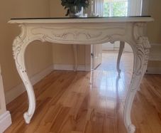 French dining table and chairs