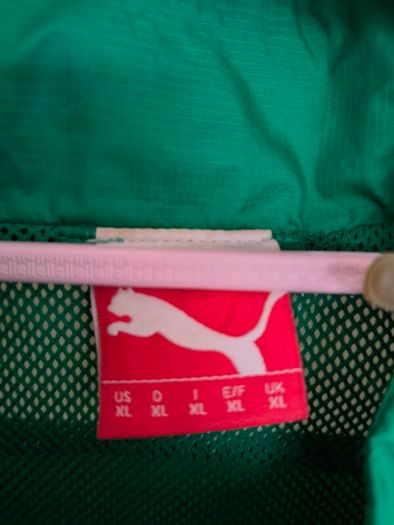 Vintage 2010 Puma Ireland Rugby Union (IRFU) windbreaker top