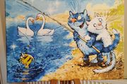 Hand made painting - Cats