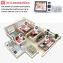 Baby Monitor with camera 3.5 inch HD Screen, Video Baby Monitor with Camera and Audio, Infrared Night Vision, Two Way Talk, VOX Mode, Temperature Monitor, Long Battery Life, Lullaby Image 2