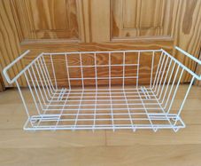 Under-shelf wire baskets