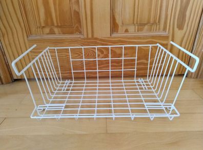 Under-shelf wire baskets