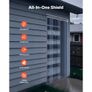 Strip Curtain PVC Door Curtain 106.7x213.4 cm Cooler Freezer Clear Plastic Image 2