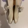 Ivory Leather Girls Communion Shoes Image 5