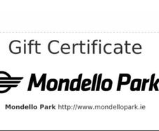 Mondello gift voucher