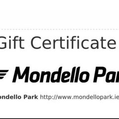 Mondello gift voucher