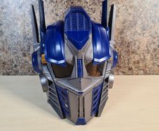 Transformers Optimus Prime Electronic Talking Voice Changer Helmet Mask Hasbro 2006