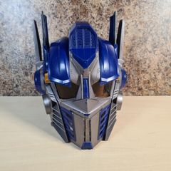 Transformers Optimus Prime Electronic Talking Voice Changer Helmet Mask Hasbro 2006