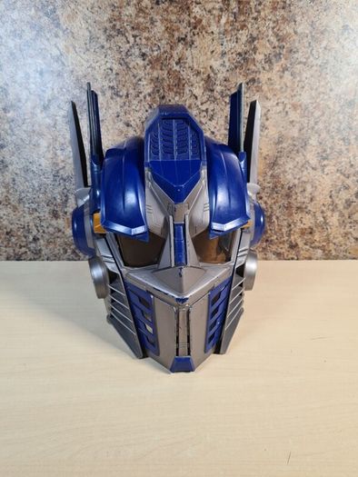 Transformers Optimus Prime Electronic Talking Voice Changer Helmet Mask Hasbro 2006