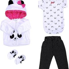 Reborn Dolls Clothes 22 inch Outfit Accessories 6pcs Set for 20-22 Inch Baby Doll Newborn Girl (FREE SHIPPING)