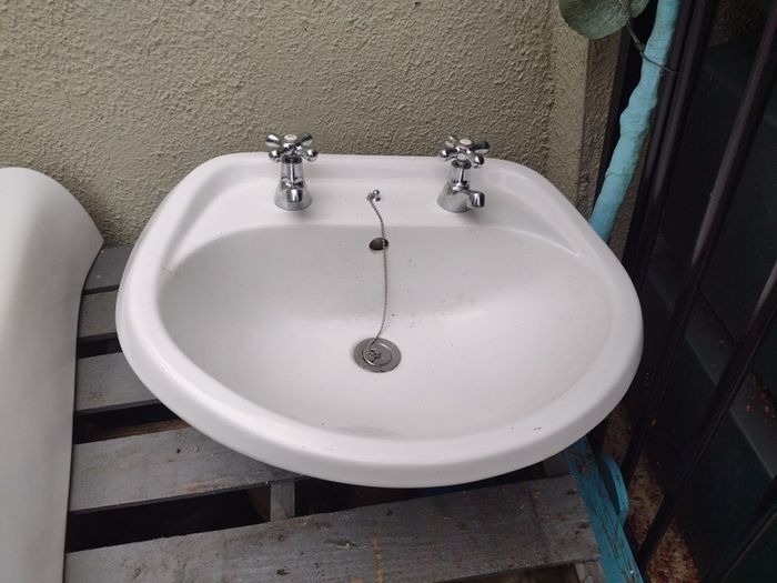 Sink and pedestal