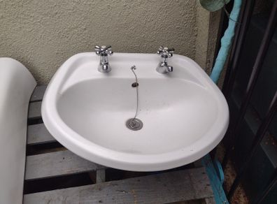 Sink and pedestal