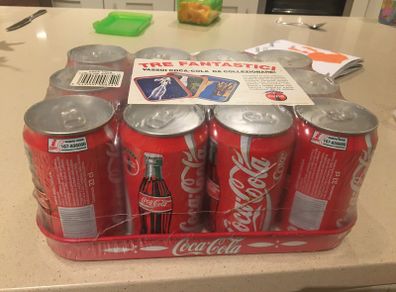 Coca Cola Tray Metal 28x21 cm