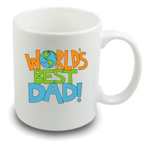 Worlds Best Dad Mug Fathers Day Gift