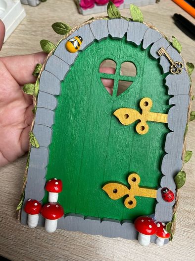 Handmade Wooden Fairy Doors