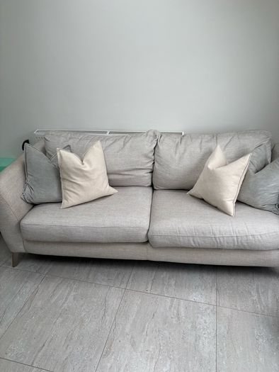 3 Seater Grey DFS Sofa