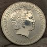 United Kingdom 2002 Silver Britannia 1oz One Ounce Fine Silver 2 Pounds Image 2