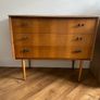 Mid century chest of drawers dressing table Image 2