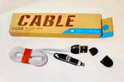 2 in 1 USB-A to Lightning and Micro USB Charging Cable