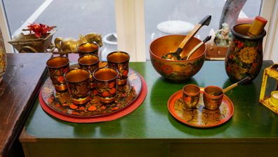 Vintage Lacquerware Set