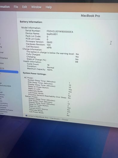Macbook M3 Pro 16 inch
