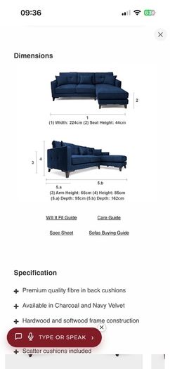 corner sofa