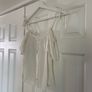 Bershka Ivory Cold Shoulder Top Image 2