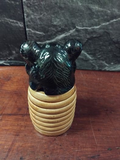 ceramic Bear double jar