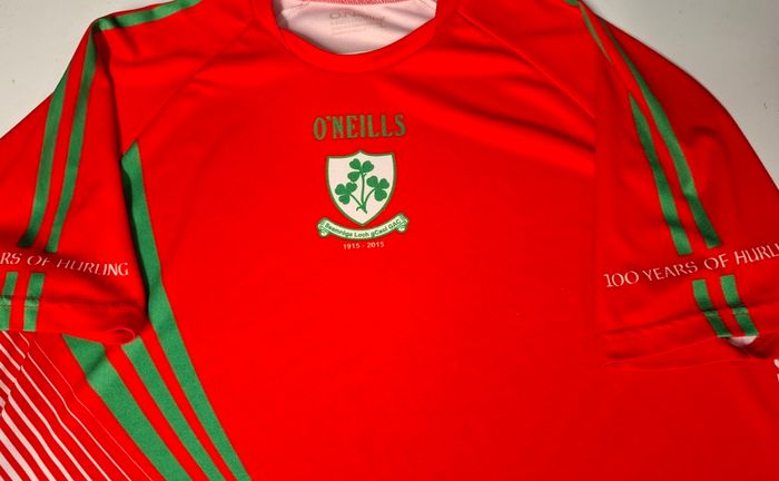 Loughgiel Shamrocks GAA (1915-2015) 100 Year Centenary O'Neills Hurling Jersey (Adult Large) FREE POST