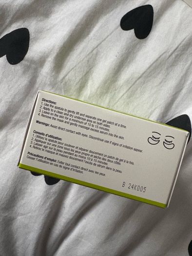 ultra ceuticals ultra B hydrating eye mask