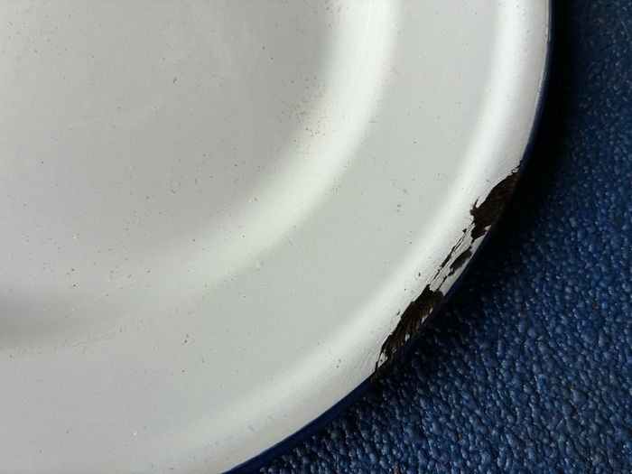 Vintage enamel plate