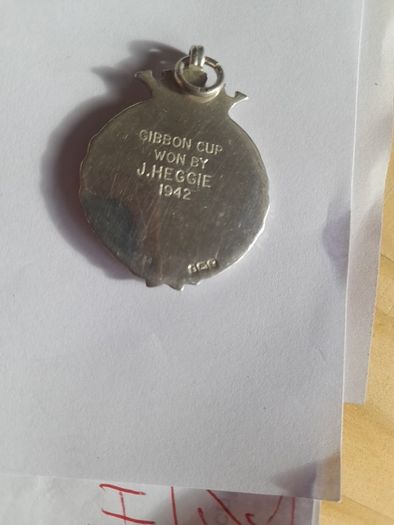 1942 Gibbon Cup Silver Medal