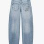 Fab Zara Mid Rise Rhinestone Embellished Jeans  Size UK 14 Image 6